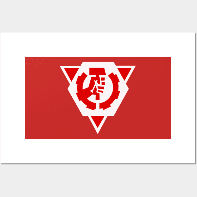 KIlzone - Helghast Workers Party Logo Wall Art by Gekidami